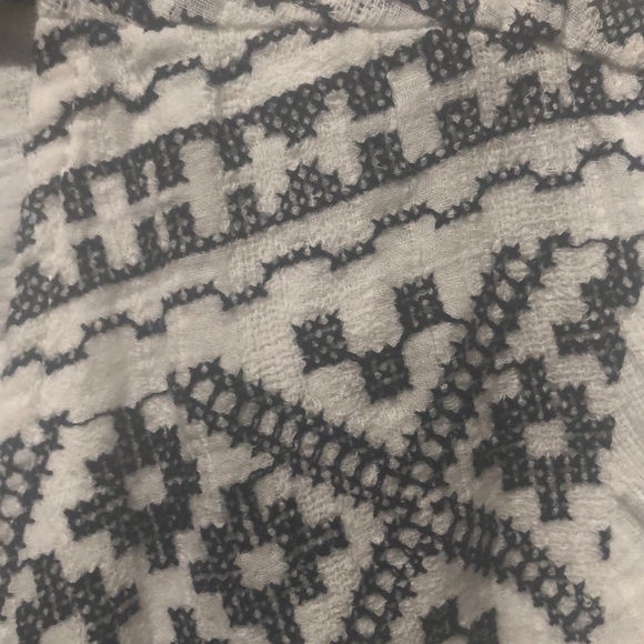 Nwot max studio embroidered cotton tunic xl - Picture 2 of 7